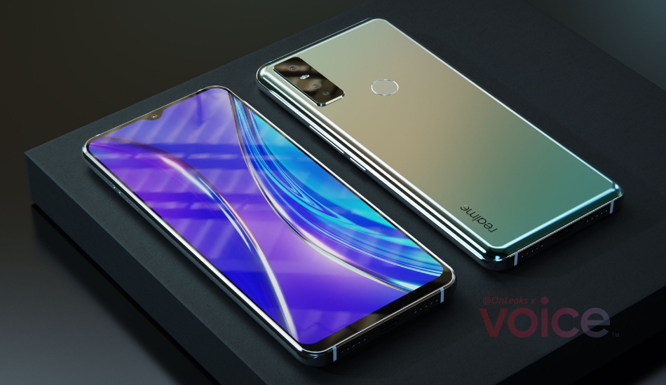 Mysterious Realme smartphone appears in 3D renders with triple cameras