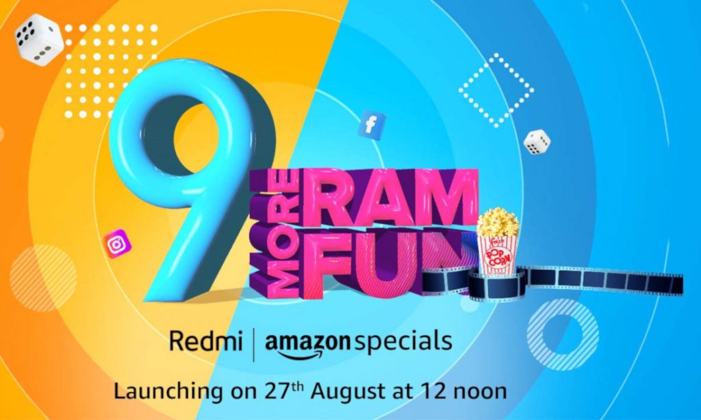 Redmi 9 to launch in India on August 27 via Amazon