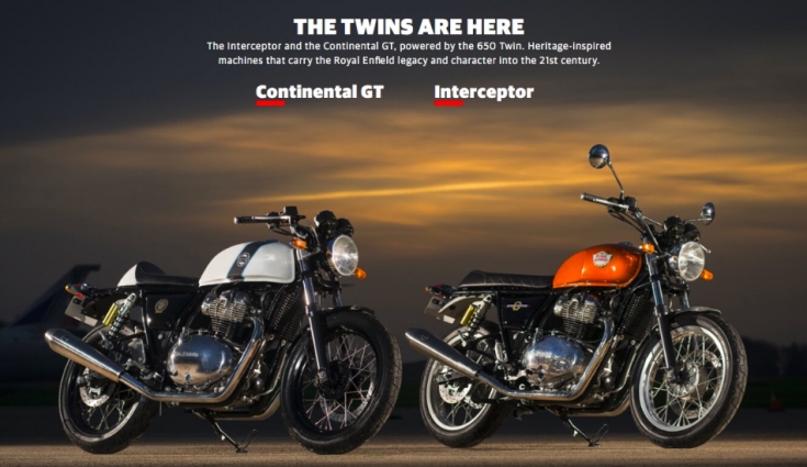 Royal Enfield Interceptor and Continental GT 650 spotted in new colour options ahead of launch