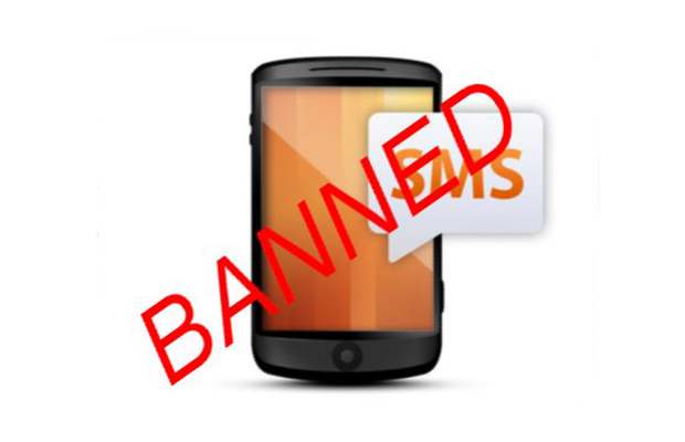 SMS ban was not the only solution?