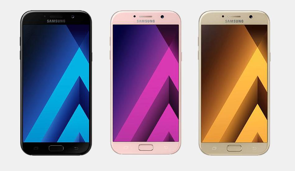 Samsung Galaxy A7 (2017), Galaxy A5 (2017), Galaxy A3 (2017) launching soon in India