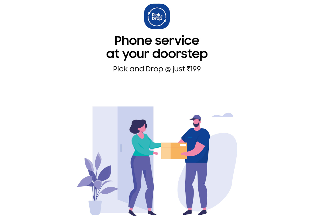 Samsung launches Pick-up and Drop Service for Smartphones, Tablets in India