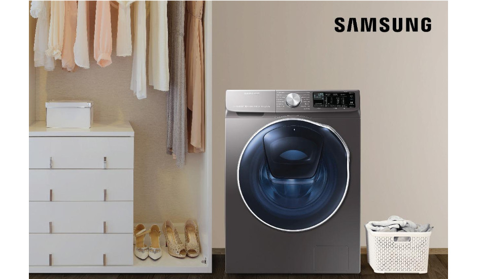 Samsung launches new Range of AI Washing Machines with Q-Rator Technology, 7-kg Washer Dryer Front Load machine