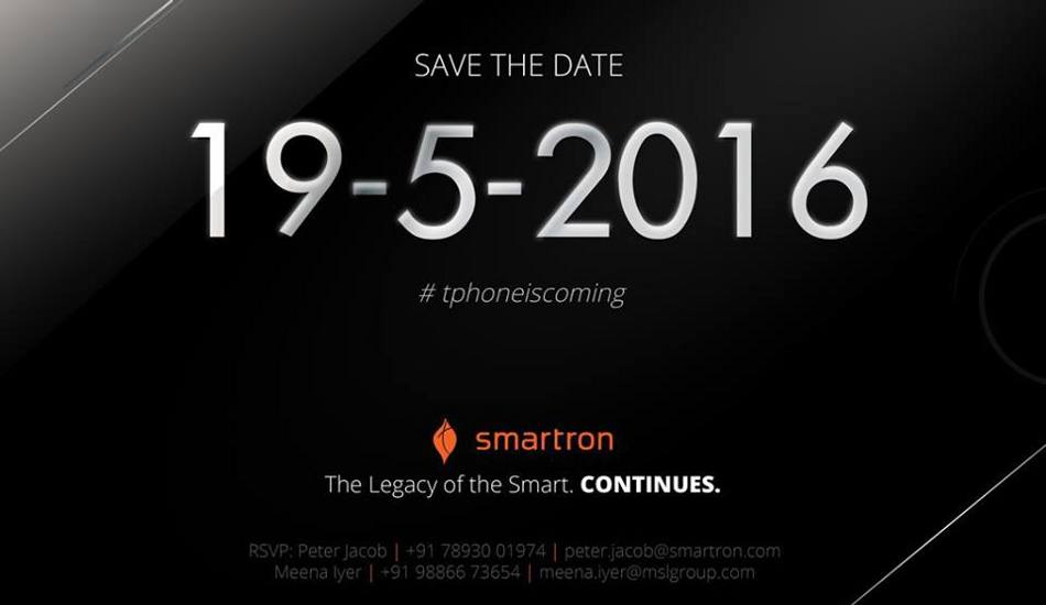 Smartron set to launch t.phone in India today