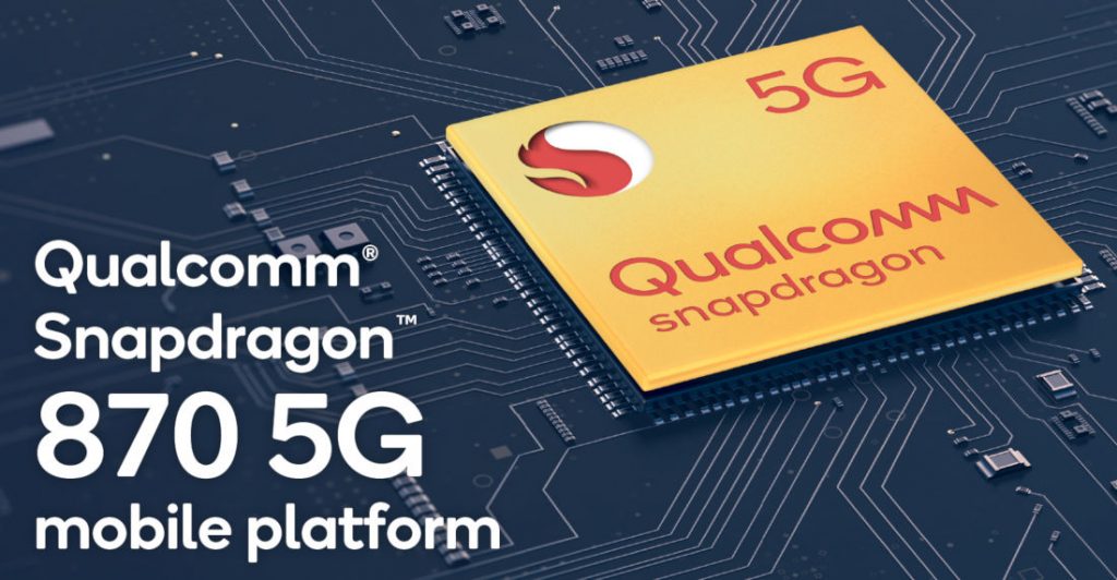 Qualcomm Snapdragon 870 5G Mobile Platform announced