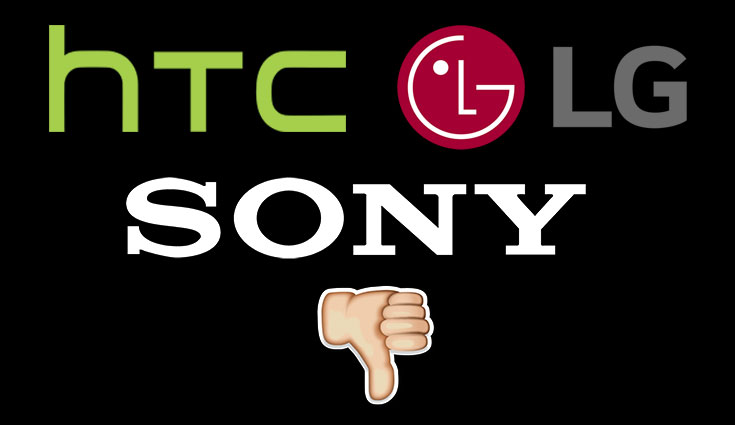 Are HTC, Sony and LG struggling with an Apple complex?