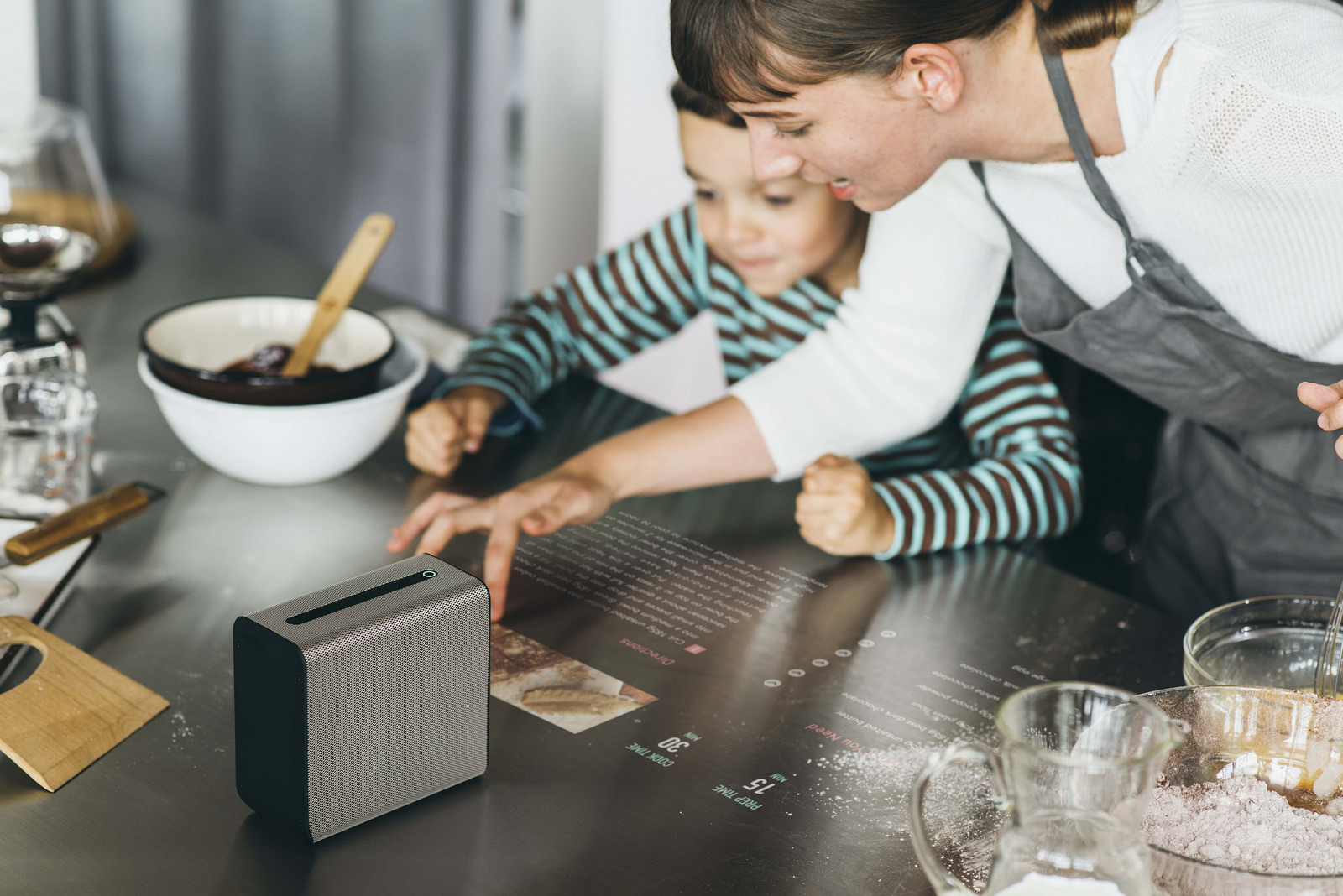 MWC 2017: Sony unveils 'Xperia Touch' interactive Android projector and an open-ear concept headphones