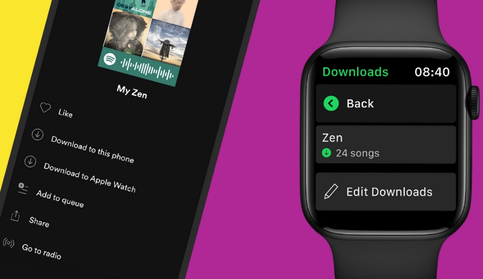Here's how you can download Spotify songs on your Apple Watch