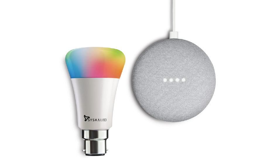 Syska Google Home Mini Combo launched for Rs 5,499