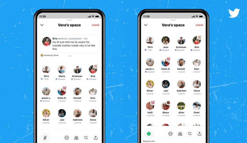 Twitter Spaces announces what it's working on, anyone with 600 or more followers getting the ability to host Spaces