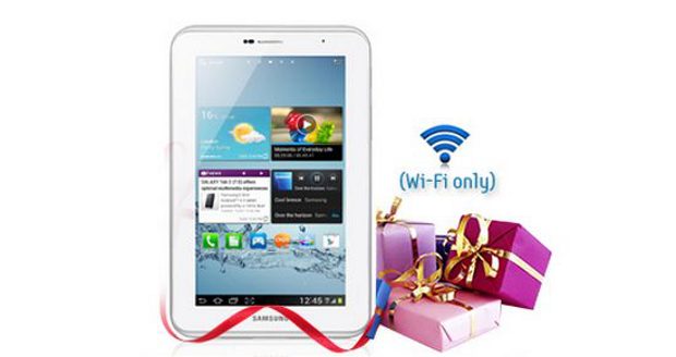 Samsung Galaxy Tab 2 (WiFi) prebooking starts; price Rs 13,900