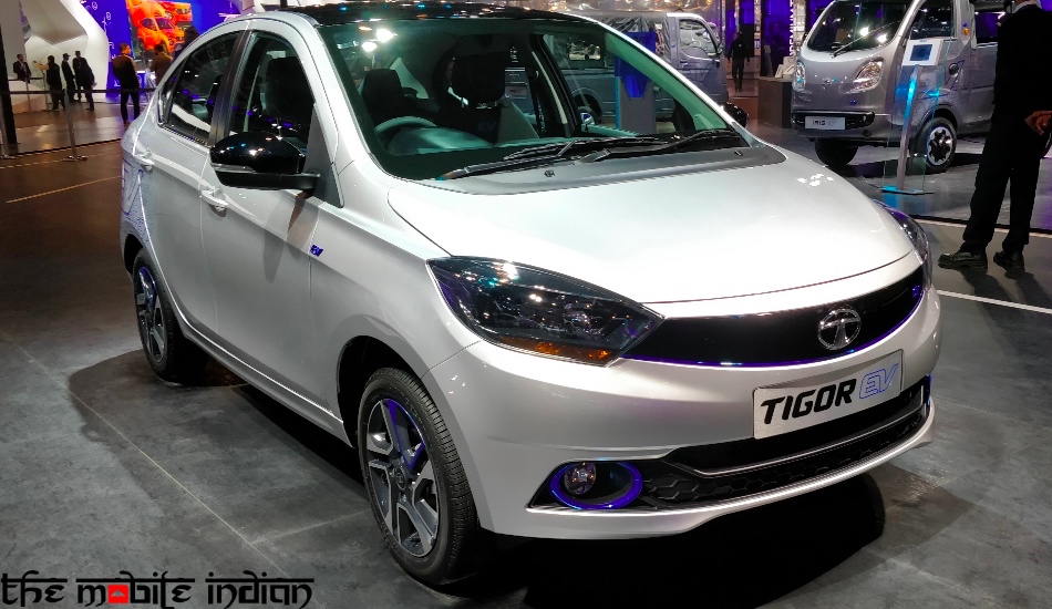 Tata Tigor electric vehicle in pictures