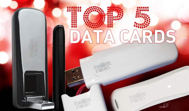 Top 5 Data cards in India