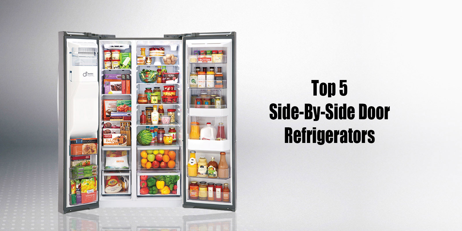 Top 5 Side-by-Side door refrigerators