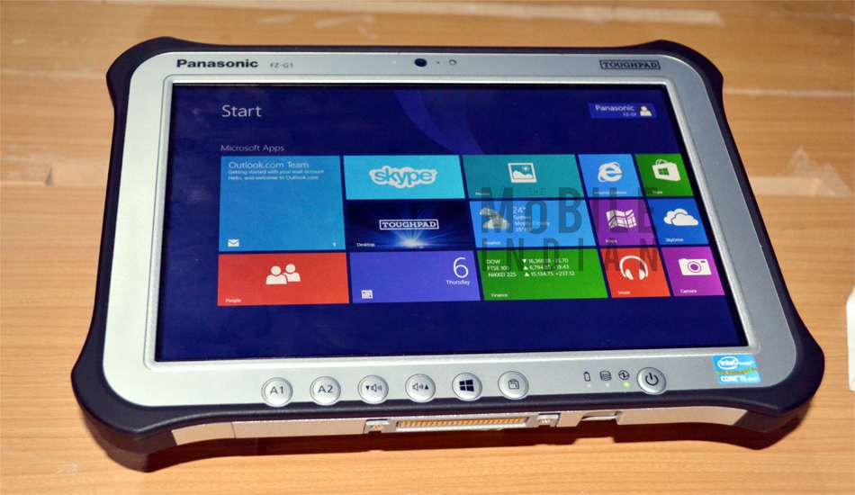 Panasonic Toughpad FZ-G1 in pictures