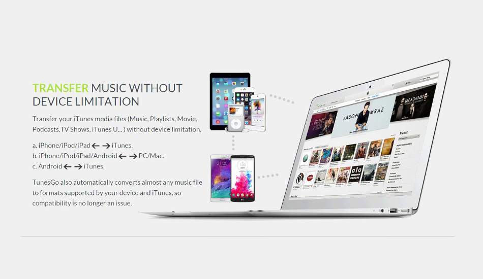 A boon for music lovers, Wondershare TunesGo