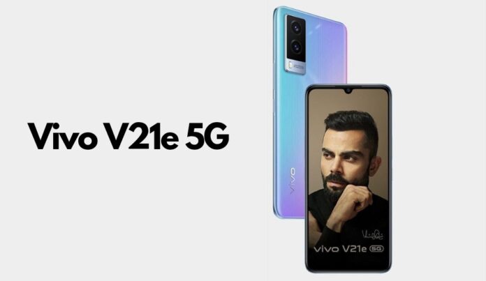 Vivo V21e 5G launched in India with Dimensity 700 SoC, 8GB RAM and more