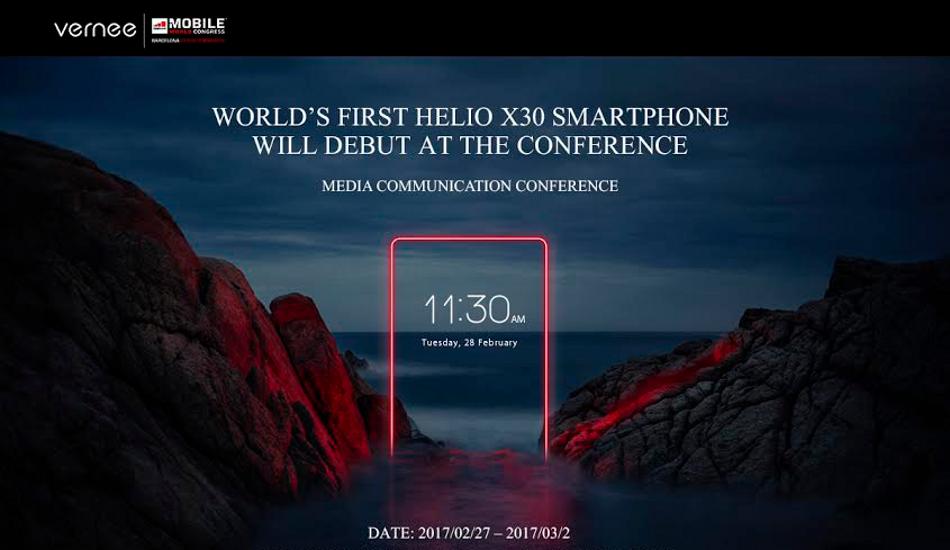 Vernee to unveil Apollo 2, Apollo X, Mars Pro, Thor E and Thor Plus smartphones at MWC 2017