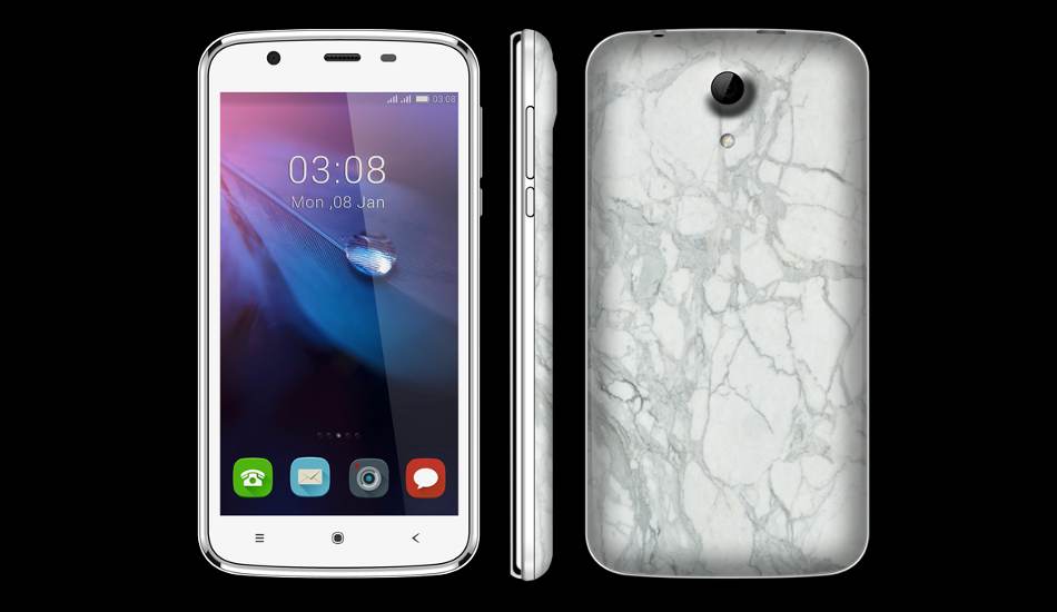 Videocon Z45 Dazzle with marble finish launched at Rs 4,899