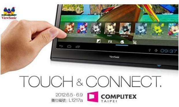 Viewsonic 22 inch tablet unraveled