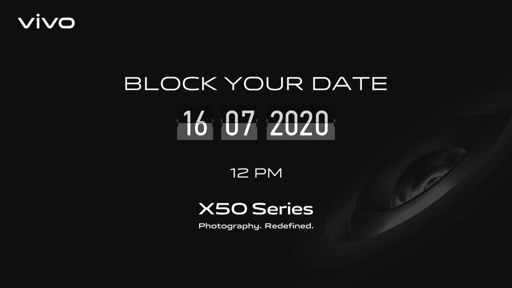 Vivo X50 series launching in India on July 16