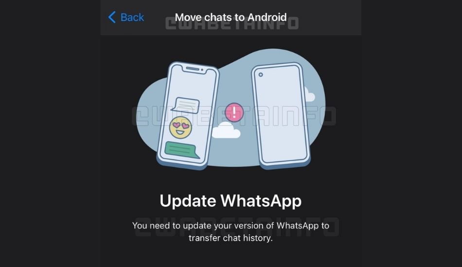 WhatsApp to allow chat migration between Android and iOS