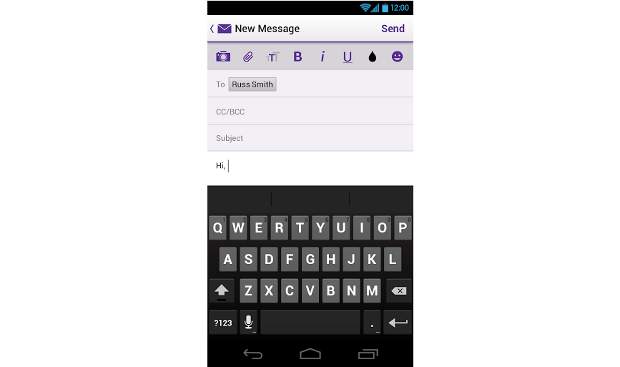 Y1 Yahoo! Mail app updated for iOS, Android