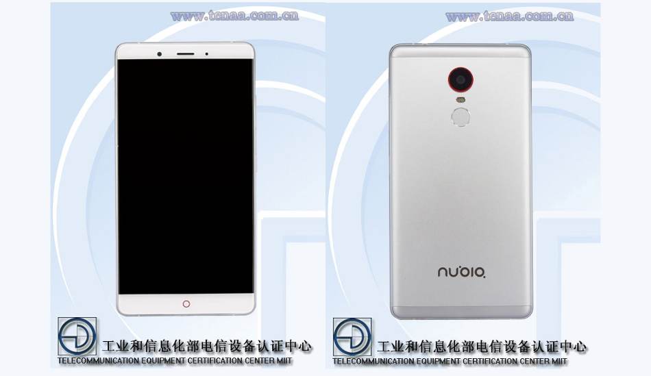 Two new ZTE Nubia smartphones certified by TENAA, specs revealed