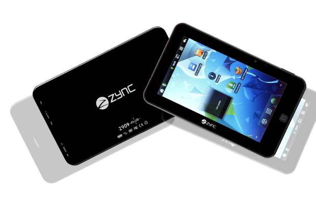 Zync to launch quad core tablet with iPad screen