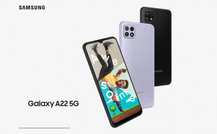 Samsung Galaxy A22 4G, Galaxy A22 5G launched with MediaTek chips