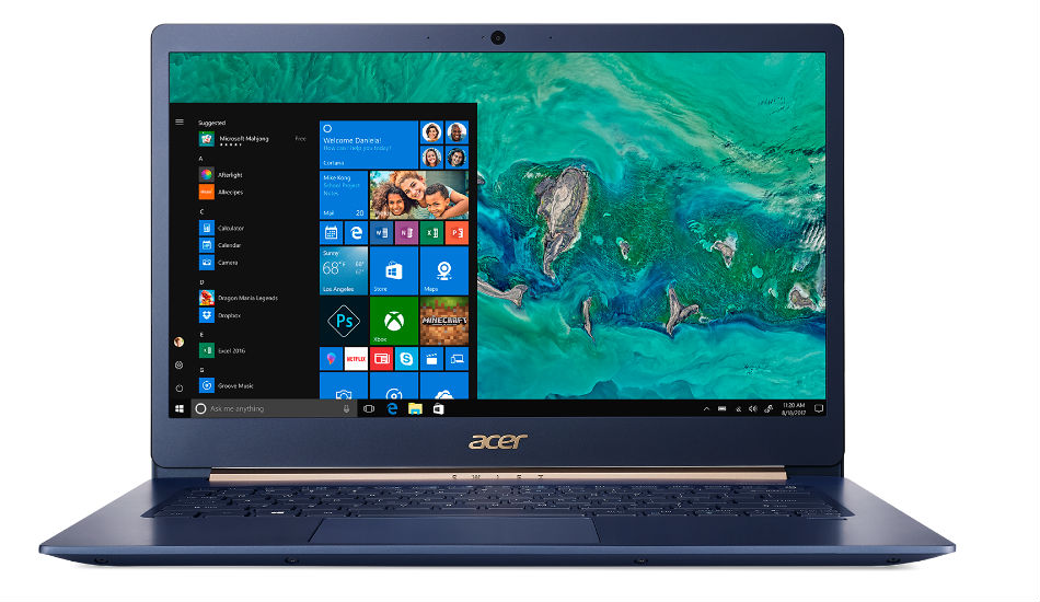 Acer Swift 5 with 8th gen Intel Core processors launched in India, price starts at Rs 79,999