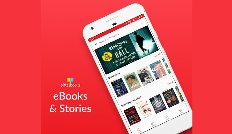 Airtel launches Airtel Books for delivering 70,000 ebooks on iOS, Android
