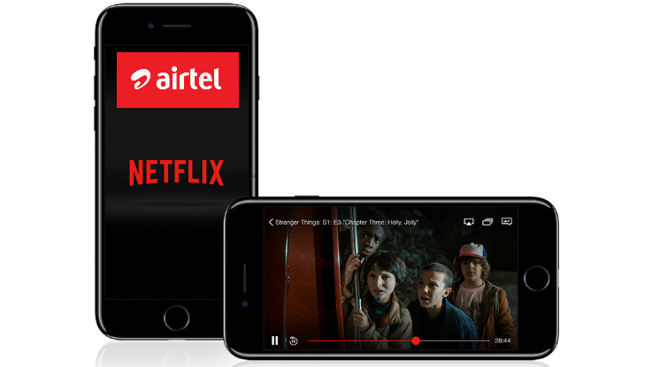 Airtel, Netflix partnership to be announced in May