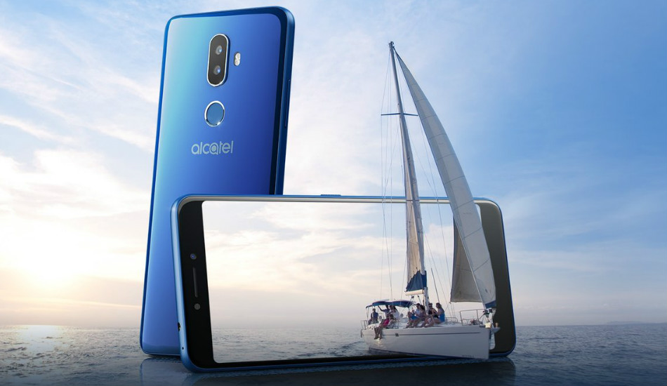 Alcatel 3V launched in India with 6-inch FHD+ 18:9 display and dual rear cameras for Rs 9,999