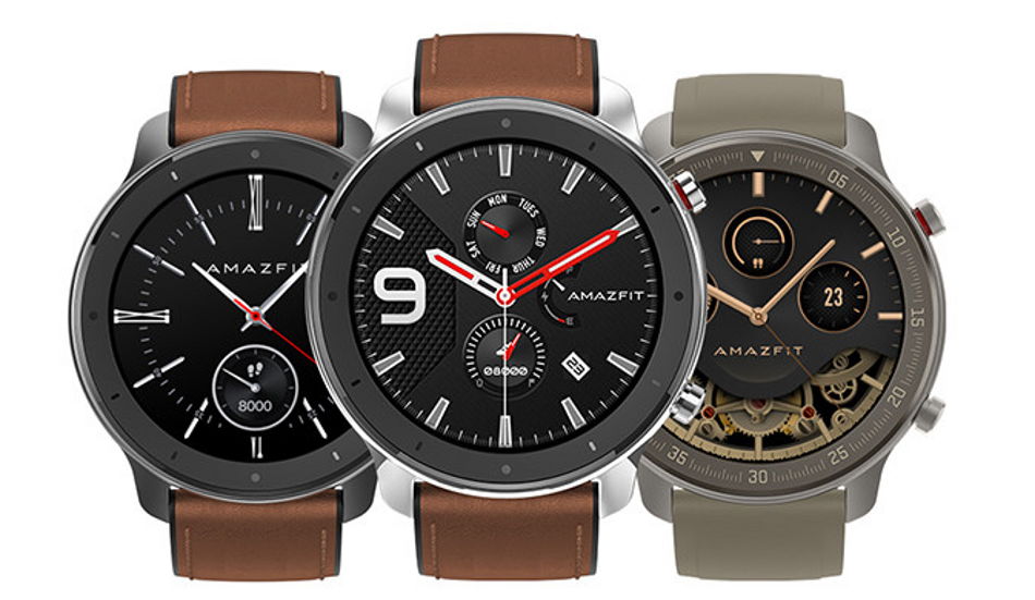 AMAZFIT GTR smartwatch with 74 day battery life announced