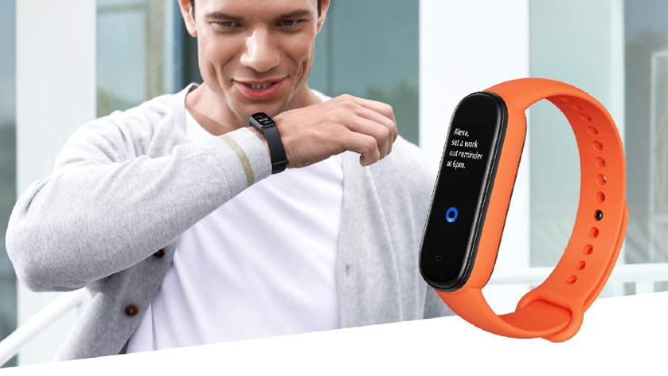 Amazfit Band 5 with Alexa built-in spotted on Amazon