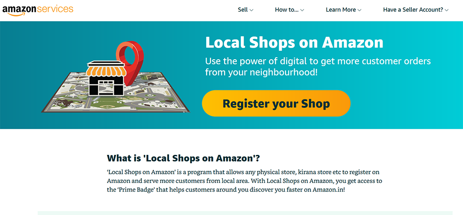 Amazon targets local kirana stores in India with Local Shops program