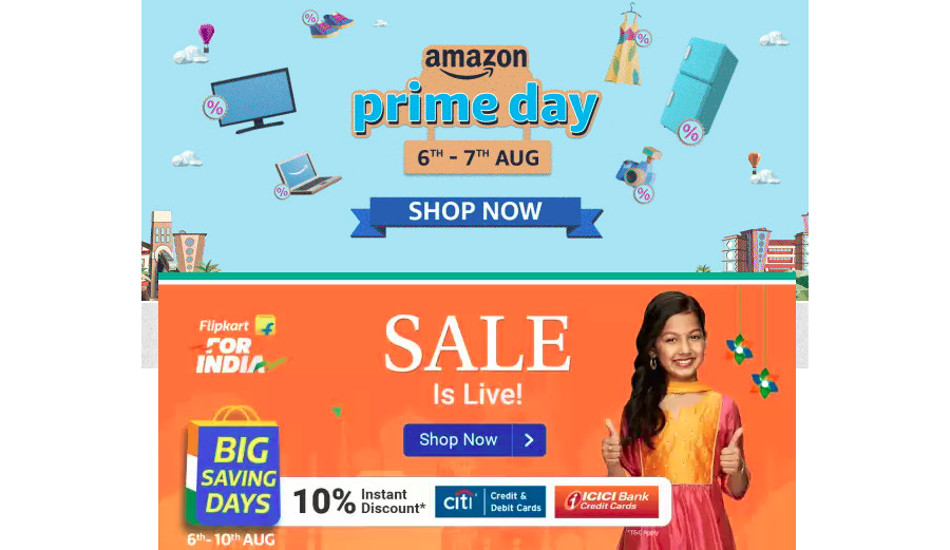 Amazon Prime Day 2020 vs Flipkart Big Saving Days sale: Here are the Best Deals