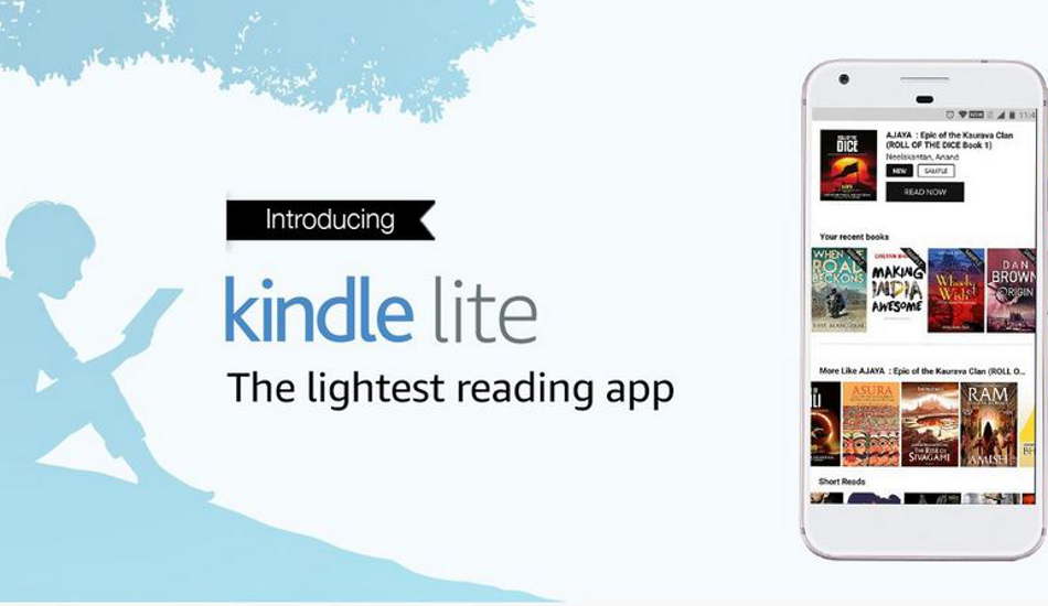 Amazon Kindle Lite app launched in India for Android users