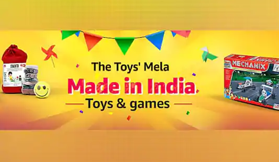 Amazon India Launches Made in India toy store to support local talent