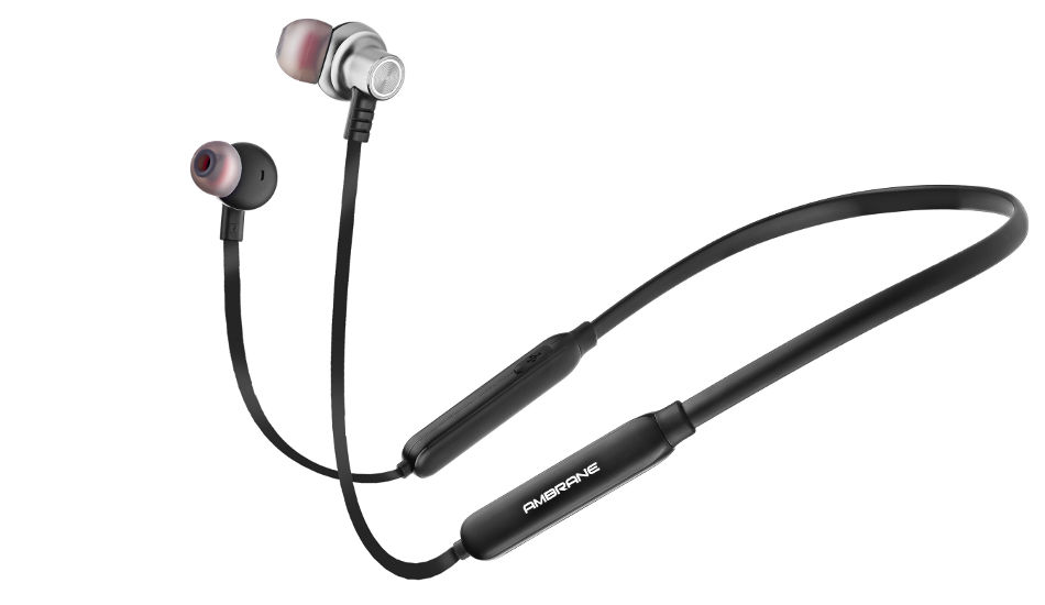 Ambrane launches Wireless sports neckband earphones