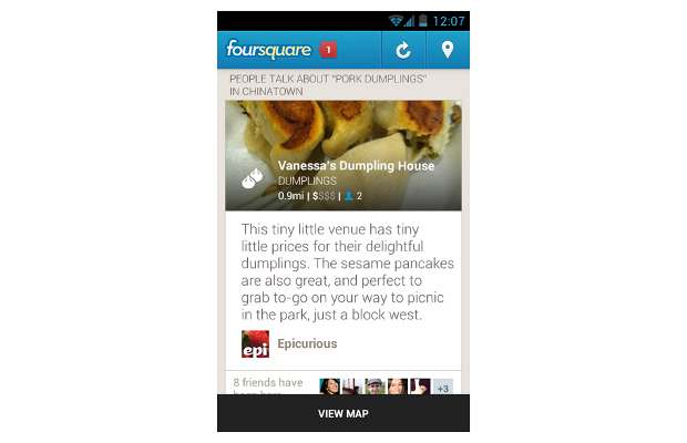 Redesigned Foursquare app arrives for iOS, Android