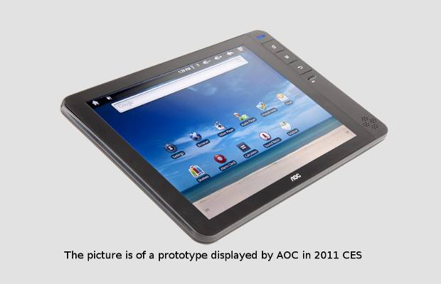 AOC to bring more tablets to India by June