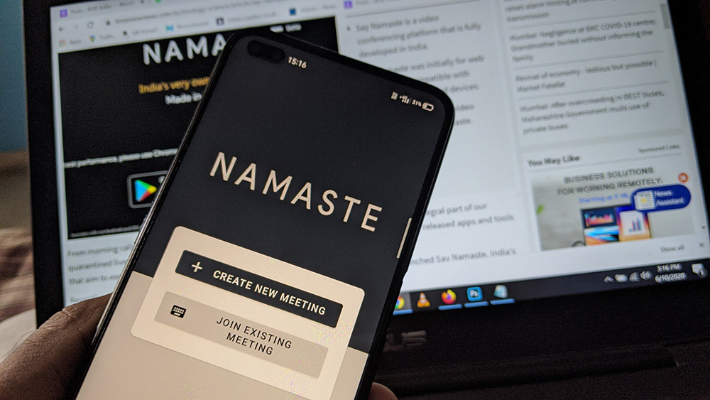 Say Namaste video conferencing app now comes to Android - How it works