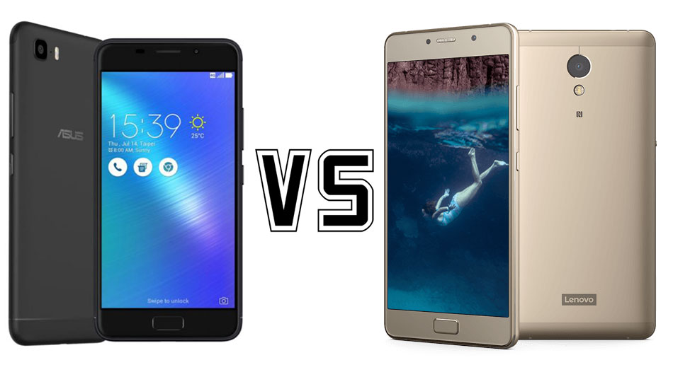 Asus Zenfone 3s Max vs Lenovo P2: Clash for the big battery smartphones