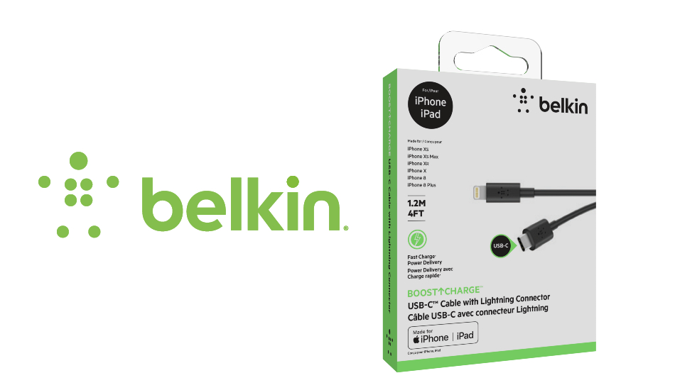 Belkin Boost Charge USB-C Cable with Lightning Connector launched in India