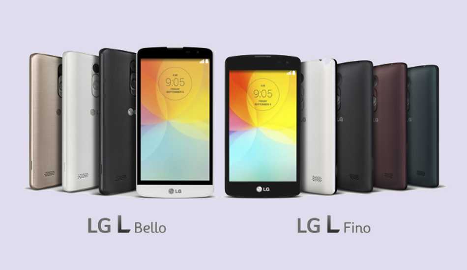 LG L Bello and L Fino smartphones announced