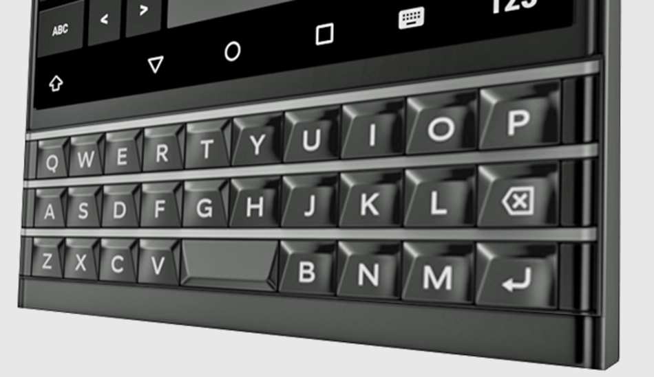 BlackBerry Venice with Android OS, keypad spotted