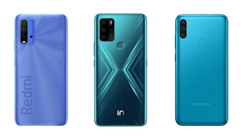 In Note 1 vs Redmi 9 Power vs Galaxy M11