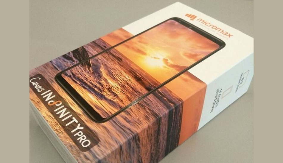 Micromax Canvas Infinity Pro retail box leaked, reveals 5.7-inch full-screen display